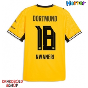 Borussia Dortmund Ethan Nwaneri #18 Hjemmebanetrøje 2026-27 Kort ærmer